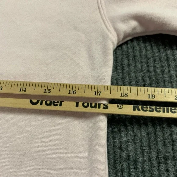 Journey Hoodie Womens Extra Small XS Pink Pullover Sweatshirt Pocket Graphic NWT - Picture 16 of 16